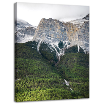 Canvas Print Nature Mountain View 30x40 cm