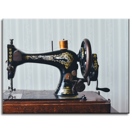 Canvas Print Vintage Sewing Machine 40x30 cm