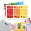 Personalized Waterproof Name Stickers for Kindergarten and School 30x13 mm