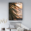 Canvas Print Nature Beach Palm Tree Sea Sunset 80x120