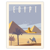 Poster Egypt, 40X50 cm + gold frame