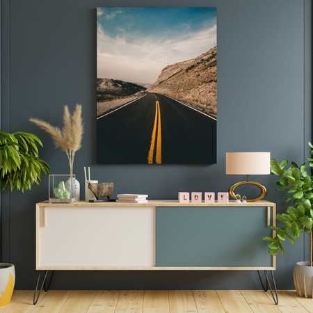 Canvas Print Nature Road 30x40 cm