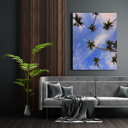 Canvas Print Nature Coconut Palm Trees 30x40 cm