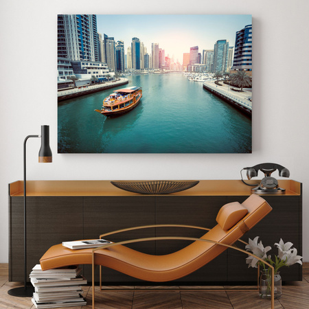 Canvas Print Architecture Skyscraper View 120X60 cm