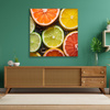 Canvas Print Citrus Freshness Lime Grapefruit Lemon 90x90