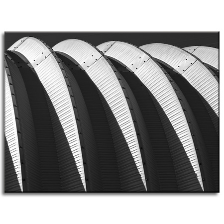 Canvas Print Abstraction Abstraction building 40x30 cm