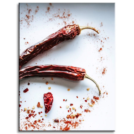 Canvas Print Peppers Kitchen 30x40 cm
