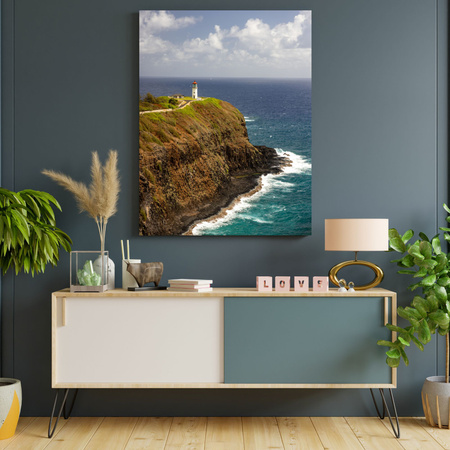 Canvas Print Nature Sea Cliff 30x40 cm