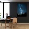 Canvas Print Space Night Forest Nebula 80x120