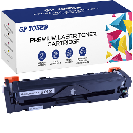 Replacement toner for HP LaserJet Pro M274dn M252dw M252n M270 Series GP-HCF400X Black GP