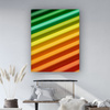 Canvas Print Abstract Colorful RGB Lights 80x120