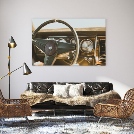 Canvas Print Vintage Vintage Car 40x30 cm