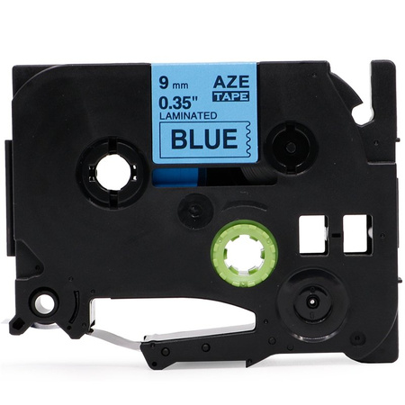Ribbon replacement for Brother TZ-521 Black on Blue
