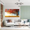 Canvas Print Beautiful Tree Red Leaves Autumn 100x80 cm