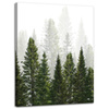 Canvas Print Rain Forest Nature Trees 30x40 cm