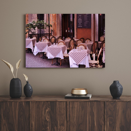 Canvas Print Restaurant 40x30 cm