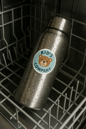 STICKERS with LOGO Square with print Waterproof Text Photo 30x30 mm