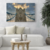 Canvas Print Architecture England Bridge 40x30 cm