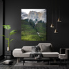 Canvas Print Nature Mountain View 30x40 cm