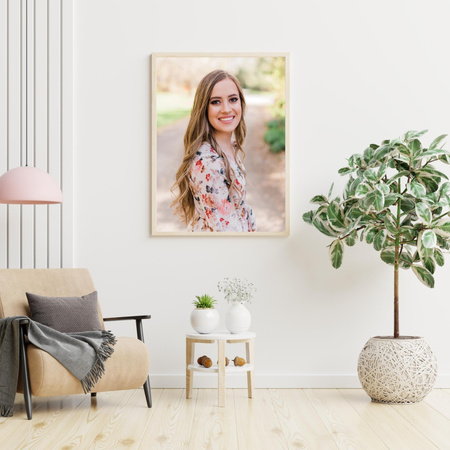 Your photo on the poster creator 70x100 cm