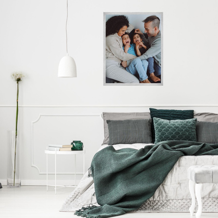 5x Silver Frame 30x40, I L13,15,039 Plexi