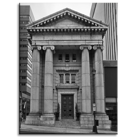 Canvas Print Architecture Building Columns 30x40 cm