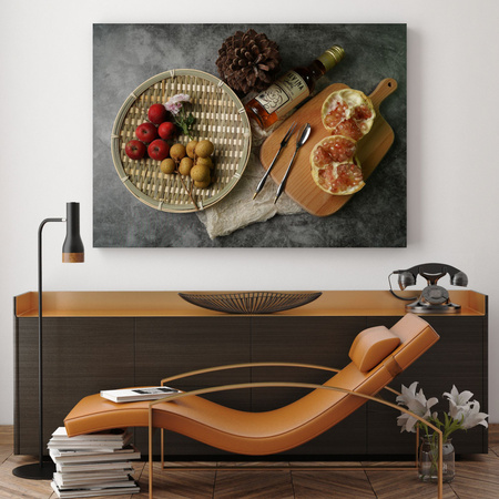 Canvas Print Kitchen Fruits Composition 40x30 cm