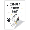 Birthday Poster Enjoy your day 21X29.7 cm