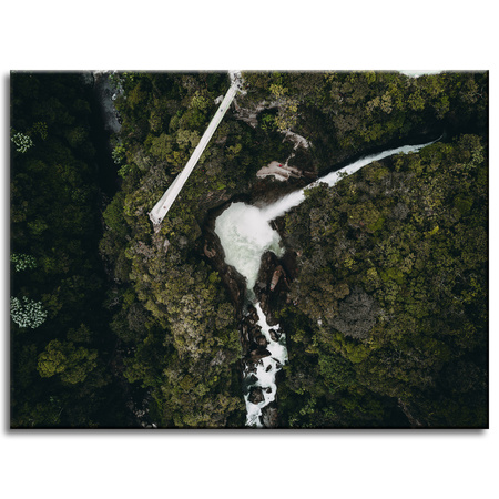 Canvas Print Nature Bird's eye view 40x30 cm