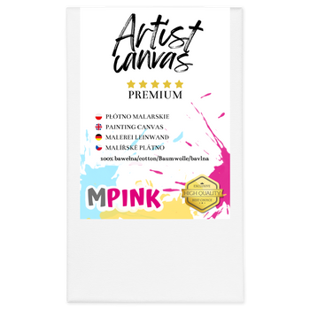 Painting canvas 40X70 cm White canvas Ideal for painting