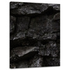 Canvas Print Nature Black Rocks 30x40 cm
