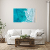 Canvas Print Waves Water Calm Ocean 100x80 cm