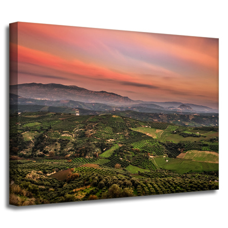 Canvas Print Nature Panorama 40x30 cm