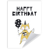Birthday Poster Happy birthday 21X29.7 cm