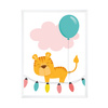 Children's Tigger Poster 40X50 cm + white frame