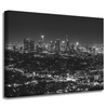 Canvas Print Architecture Los Angeles Black and White 40X30 cm