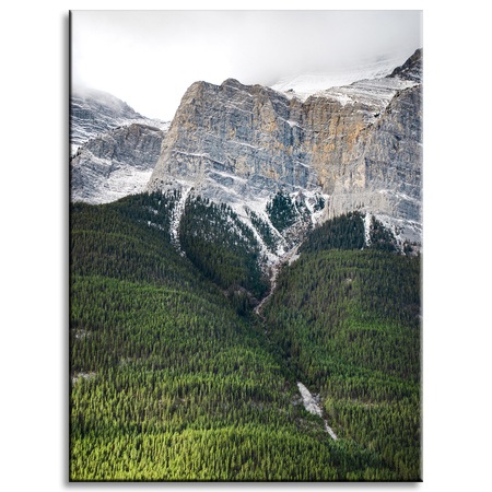 Canvas Print Nature Mountain View 30x40 cm