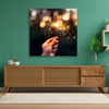 Canvas print Youth Cold Sparklers 90x90
