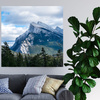 Canvas Print Nature Mountains Peak 40x40 cm