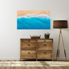 Canvas Print Sunny Beach Ocean Water 100x80 cm