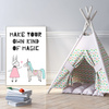 Children's Poster Make your own kind of magic 24X30 cm