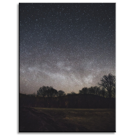 Canvas Print Space Starry Sky 30x40 cm