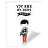 Children's poster You are may best friend 24X30 cm