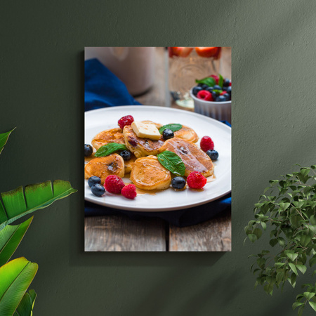 Canvas print Pancakes Kitchen 30x40 cm