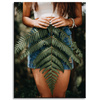 Canvas Print Botany Fern Leaf 30x40 cm