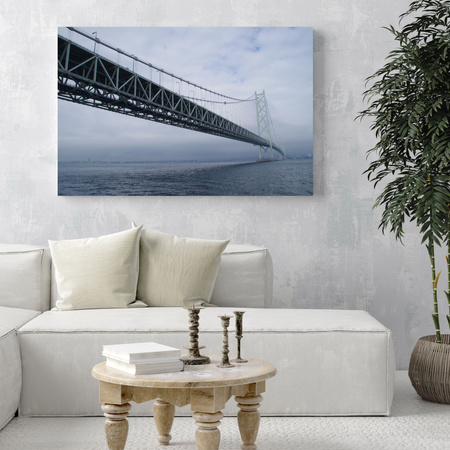 Canvas Print Architecture Bridge 40x30 cm