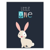 Children's poster Little One Bunny 24X30 cm + gold frame