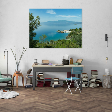 Canvas Print Nature Mountain Peaks 40x30 cm