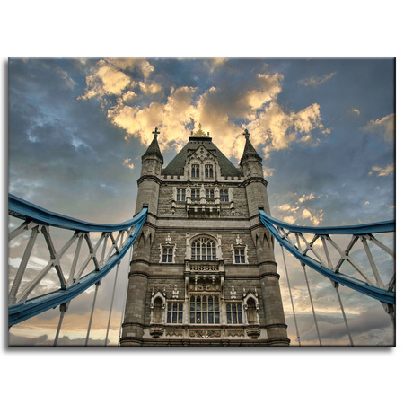 Canvas Print Architecture England Bridge 40x30 cm