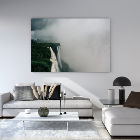 Canvas Print Nature Mountains Waterfall 40x30 cm